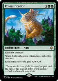 Colossification from Bloomburrow