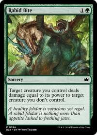 Rabid Bite from Bloomburrow