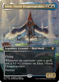 Ishai, Ojutai Dragonspeaker (Borderless) from Commander: Bloomburrow