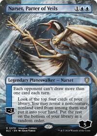 Narset, Parter of Veils (Borderless) from Commander: Bloomburrow