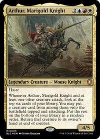 Arthur, Marigold Knight from Commander: Bloomburrow