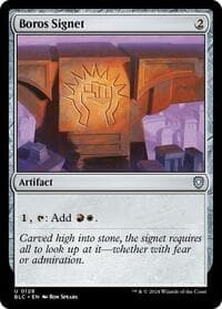 Boros Signet from Commander: Bloomburrow