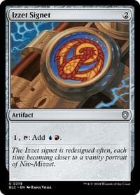 Izzet Signet from Commander: Bloomburrow