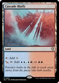 Cascade Bluffs from Commander: Bloomburrow