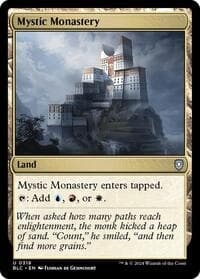 Mystic Monastery from Commander: Bloomburrow