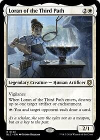 Loran of the Third Path from Commander: Bloomburrow