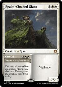 Realm-Cloaked Giant from Commander: Bloomburrow
