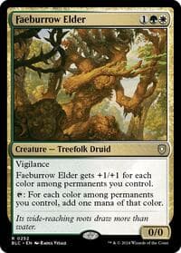 Faeburrow Elder from Commander: Bloomburrow