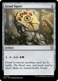 Gruul Signet from Commander: Bloomburrow