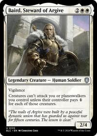 Baird, Steward of Argive from Commander: Bloomburrow