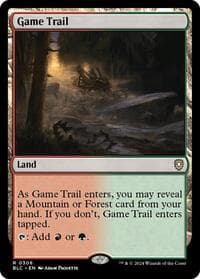 Game Trail from Commander: Bloomburrow