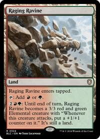 Raging Ravine from Commander: Bloomburrow