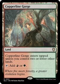 Copperline Gorge from Commander: Bloomburrow