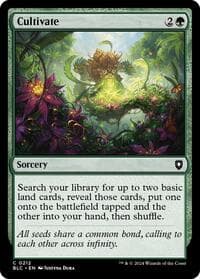 Cultivate from Commander: Bloomburrow