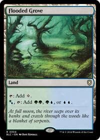 Flooded Grove from Commander: Bloomburrow