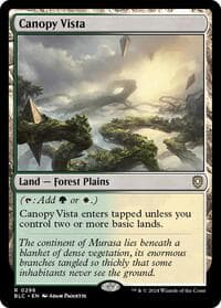 Canopy Vista from Commander: Bloomburrow