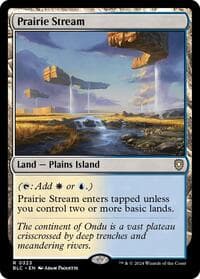 Prairie Stream from Commander: Bloomburrow