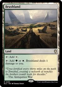 Brushland from Commander: Bloomburrow