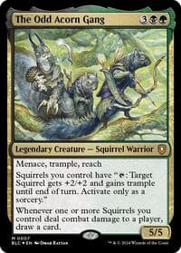 The Odd Acorn Gang from Commander: Bloomburrow