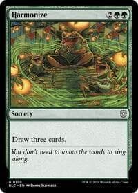 Harmonize from Commander: Bloomburrow