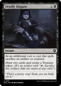 Deadly Dispute from Commander: Bloomburrow
