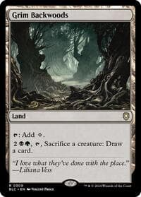 Grim Backwoods from Commander: Bloomburrow