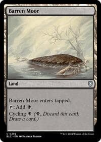 Barren Moor from Commander: Bloomburrow