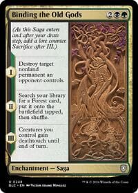 Binding the Old Gods from Commander: Bloomburrow