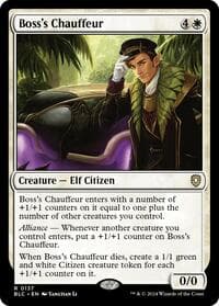 Boss's Chauffeur from Commander: Bloomburrow