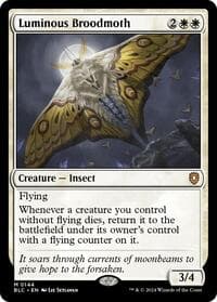 Luminous Broodmoth from Commander: Bloomburrow