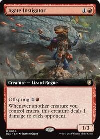 Agate Instigator (Extended Art) from Commander: Bloomburrow