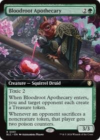 Bloodroot Apothecary (Extended Art) from Commander: Bloomburrow