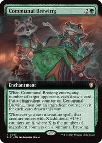 Communal Brewing (Extended Art) from Commander: Bloomburrow