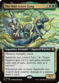 The Odd Acorn Gang (Extended Art) from Commander: Bloomburrow