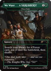 We Want...A SHRUBBERY! - Three Visits from Secret Lair Drop Series