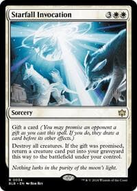 Starfall Invocation from Promo Pack: Bloomburrow