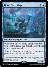 Dour Port-Mage from Promo Pack: Bloomburrow