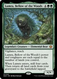 Lumra, Bellow of the Woods from Promo Pack: Bloomburrow