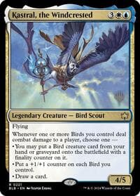 Kastral, the Windcrested from Promo Pack: Bloomburrow