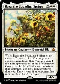 Beza, the Bounding Spring from Prerelease Cards