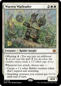 Warren Warleader from Prerelease Cards