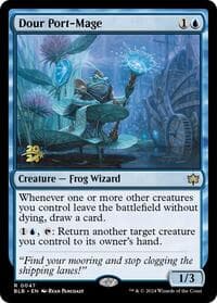 Dour Port-Mage from Prerelease Cards