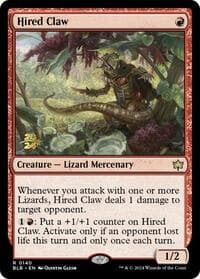 Hired Claw from Prerelease Cards