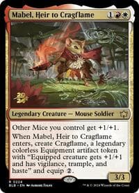 Mabel, Heir to Cragflame from Prerelease Cards