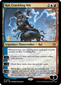 Ral, Crackling Wit from Prerelease Cards
