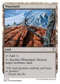 Wasteland (White Border) from Mystery Booster 2