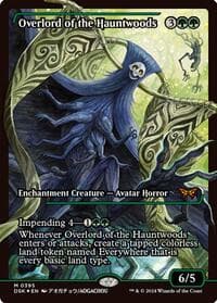 Overlord of the Hauntwoods (Showcase) from Duskmourn: House of Horror