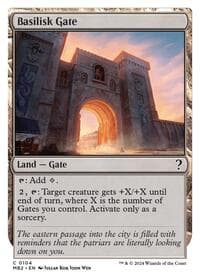 Basilisk Gate (White Border) from Mystery Booster 2