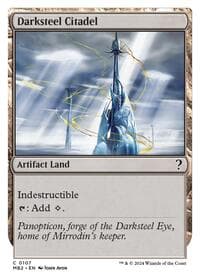 Darksteel Citadel (White Border) from Mystery Booster 2