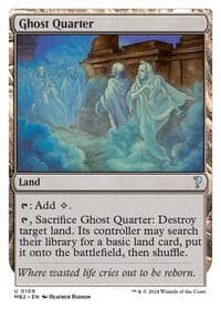 Ghost Quarter (White Border) from Mystery Booster 2